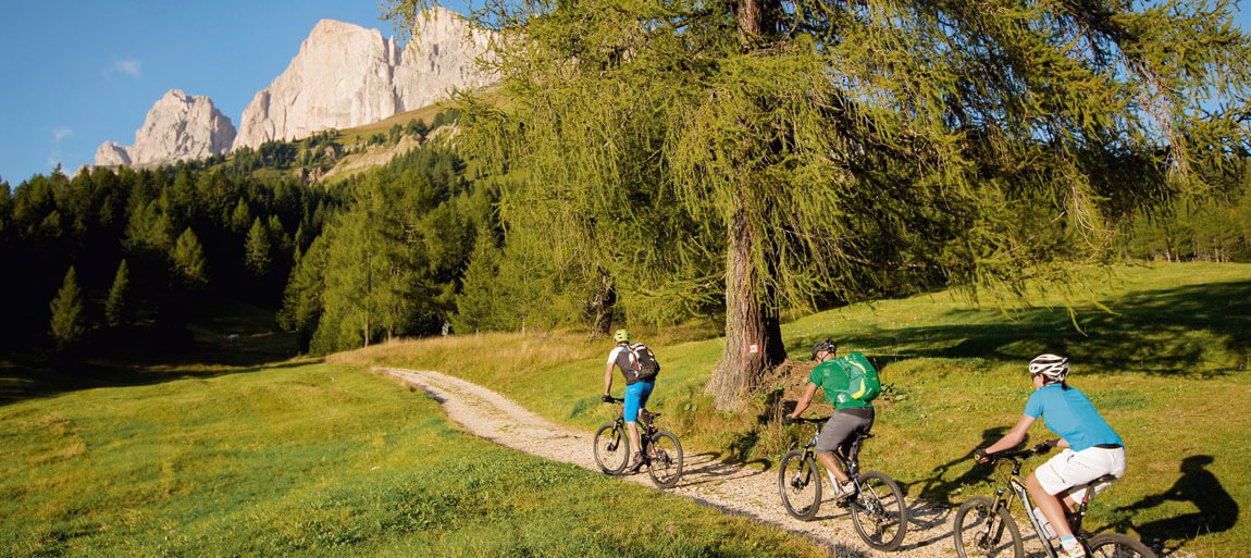 Mountainbike Urlaub in den Dolomiten